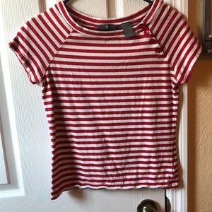 Red striped shirt